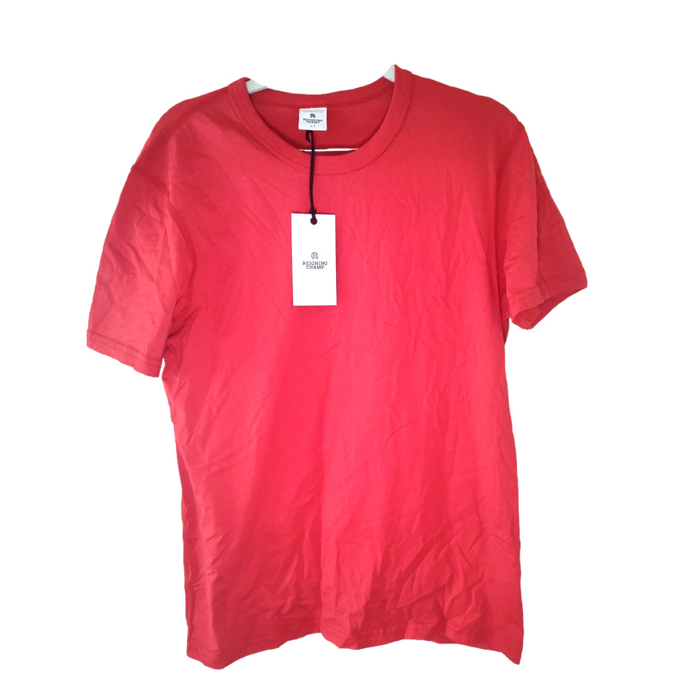 Reigning Champ Carmine Red Men's T-Shirt Size Small